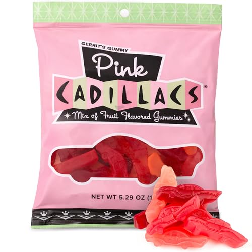 Gerrit's Gummy Pink Cadillacs, 5.2 Ounces